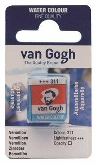 van Gogh aquarelverf napje 311 vermiljoen