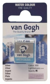 van Gogh aquarelverf napje 800 zilver