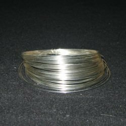 Verzilverd Draad - DIY Metaaldraad - Verzilverd Sieraden Draad - Dikte 0,6mm - Lengte 10m - 1 Rol