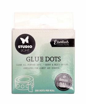 Glue Dots - Dubbelzijdige Lijmpunten - Adhesive Knutsel Lijmdots - Diameter 8mm - Voor Creatief Gebruik - 1 Set