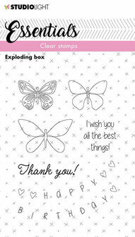 Clear stamps - Exploding box nr. 145
