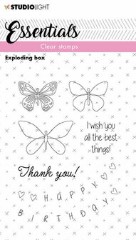 Clear stamps - Exploding box nr. 145