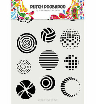 Dutch Doobadoo mask art sjabloon techno