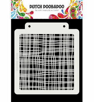 Dutch Doobadoo mask art sjabloon linnen