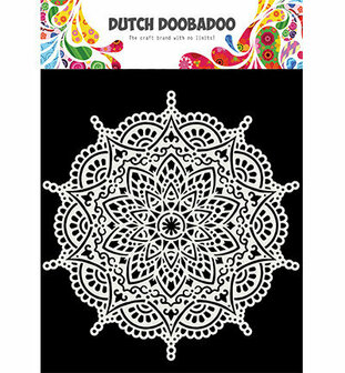 Dutch Doobadoo mask art sjabloon 15 x 15 cm mandala 3