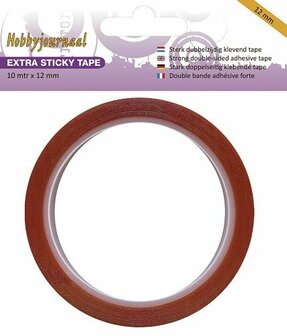 Extra sticky tape 12 mm 10 meter