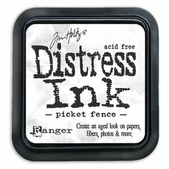 Distress Ink picket fence