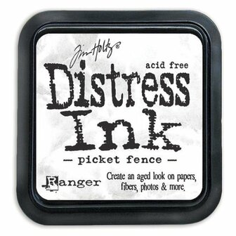 Distress Ink picket fence