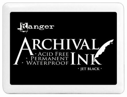 Ranger archival ink pad - Jet black