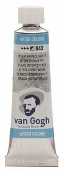 van Gogh aquarelverf tube 843 interference wit