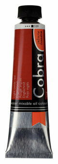 Cobra Artist olieverf 339 engelsrood 40 ml