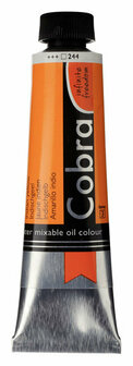 Cobra Artist olieverf 244 indischgeel 40 ml