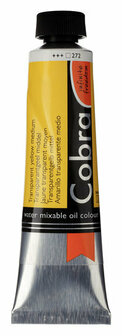 Cobra Artist olieverf 272 transparantgeel middel 40 ml