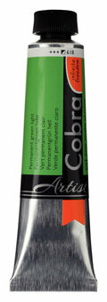 Cobra Artist olieverf 618 permanentgroen licht 40 ml