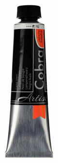 Cobra Artist olieverf 702 lampenzwart 40 ml