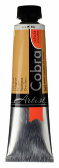 Cobra Artist olieverf 802 lichtgoud 40 ml