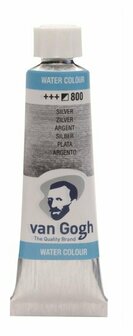 van Gogh aquarelverf tube 800 zilver