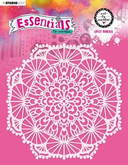 Mask Stencil - Art by Marlene essentials Lovely mandala nr. 70