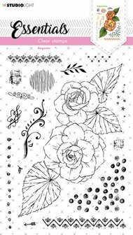 Clear stamps A5 Begonia - Essentials nr. 155