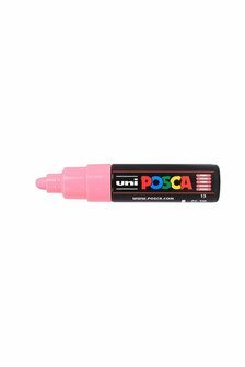 Krijtstift - Chalkmarker - Universele Marker - Uni Posca Marker - roze - PC-7M - 4,5mm - 5,5mm - Medium Punt - 1 stuk