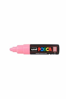 Krijtstift - Chalkmarker - Universele Marker - Uni Posca Marker - roze - PC-7M - 4,5mm - 5,5mm - Medium Punt - 1 stuk