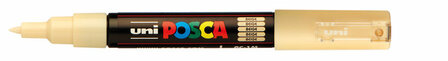 Krijtstift - Fineliner - Universele Marker - 45 Beige - Uni Posca Marker - PC-1M - 0,7mm - 1 stuk