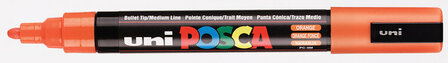 Posca Marker - Universele Stift - Donker Oranje - Papier, Karton, Metaal, Hout, Plastic, Keramiek - Lijndikte 2,5mm - Posca - 1 stuk
