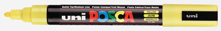 Posca Marker - Universele Stift - Geel - Papier, Karton, Metaal, Hout, Plastic, Keramiek - Lijndikte 2,5mm - Posca - 1 stuk