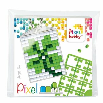 Pixelhobby medaillon startset klavertje vier