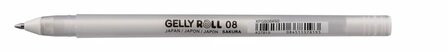 Gelly Roll gelpen wit 08 medium