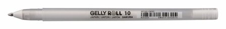 Gelly Roll Gelpen - Wit - Bold Tip Gel Pennen - Tekenen &amp; Kalligrafie - Schrijfaccessoires - DIY Tekenpennen - 10 Stuks