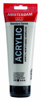 Amsterdam Acrylverf - 290 Titaanbuff Donker - Acrylverf - Kunstschildersverf - Sneldrogende verf - Pigmentrijke verf - Verf voor textiel - Hobbyverf - 250 ml