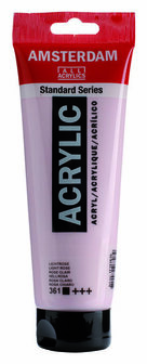 Amsterdam Acrylverf - 361 Lichtroze - Pastelroze Acrylverf - Hoog Gepigmenteerde Verf - Voor Canvas, Papier &amp; Hout - 250 ml