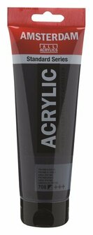 Amsterdam Acrylverf 708 Paynesgrijs 120 ml - Acrylverf - Schilderverf - Kunstschildersverf - Hobbyverf - Pigmentrijke verf - Sneldrogende verf - Verf voor canvas - Verf voor hout - Verf voor papier