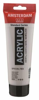 Amsterdam Acryl Specialties - 820 Parelblauw - Acrylverf - Pigmentrijke Verf - Sneldrogende Verf - Kunstschildersverf - DIY Schilderen - Acrylverf Sets - 250 ml