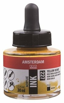 Amsterdam Acrylic Ink 227 gele oker
