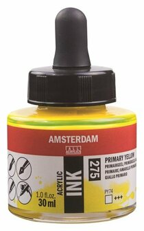 Amsterdam Acrylic Ink 275 primairgeel