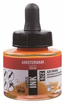 Amsterdam Acrylic Ink 276 azo oranje