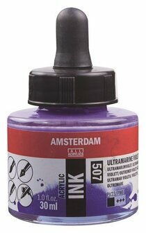 Amsterdam Acrylic Ink 507 ultramarijnviolet