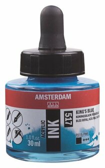 Amsterdam Acrylic Ink 517 koningsblauw
