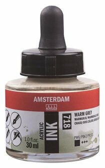 Amsterdam Acrylic Ink 718 warmgrijs