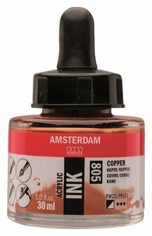 Amsterdam Acrylic Ink 805 koper