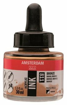 Amsterdam Acrylic Ink 811 brons