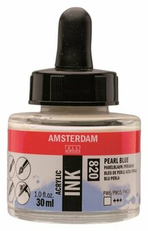 Amsterdam Acrylic Ink 820 parelblauw