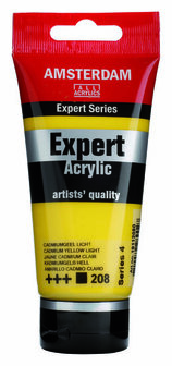 Amsterdam Acrylverf Expert 208 Cadmium geel licht 75 ml