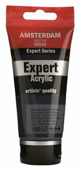 Amsterdam Acrylverf Expert - 566 Pruisischblauw Phtalo - Acrylverf - Pigmentrijke Verf - Sneldrogende Verf - Kunstschildersverf - Verf voor Textiel - DIY Schilderen - 75 ml