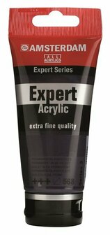 Amsterdam Expert Acrylverf - Paarse Acrylverf - #568 Permanentblauwviolet - Acrylic Paint - Acrylaatverf - Acrylic Paint - Hobbyverf - Kunstschildersverf - Hobbyverf Paars - 75ml