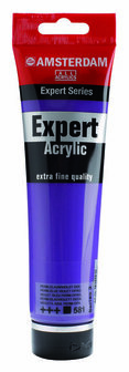 Amsterdam Expert 581 permanentblauwviolet dekkend 150 ml