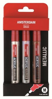 Amsterdam Acrylverf 257 Reflexoranje 250 ml - Acrylverf - Neon verf - Sneldrogende verf - Kunstschildersverf - Pigmentrijke verf - Verf voor papier - Verf voor glas - Acrylverf aanbiedingen - Hobbyver