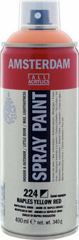 Amsterdam spraypaint 224 napelsgeel rood 400 ml